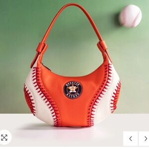 MLB Houston Astros Team Hobo Bag/Shoulder Bag - NWT
